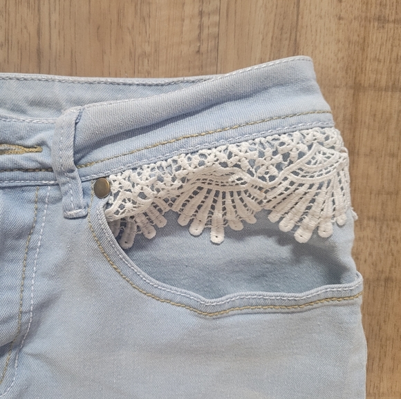 Knee Length Denim Skirt size 8 - Picture 3 of 5